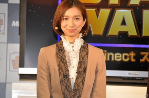 Xbox 360「Kinect スター・ウォーズ」発売記念イベントに麒麟の2人と元SDN48芹那さんが登場、ダース・ベイダー卿に挑戦＆得意のダンスを披露！？フォースでプレゼントをつかめ！の画像23