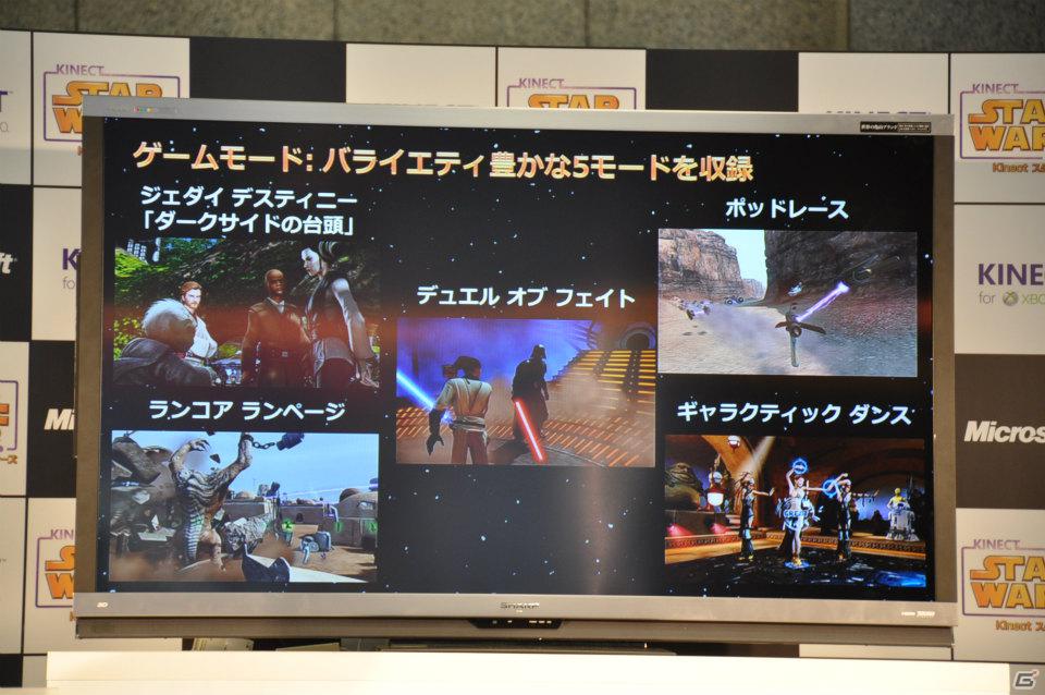 Xbox 360「Kinect スター・ウォーズ」発売記念イベントに麒麟の2人と元SDN48芹那さんが登場、ダース・ベイダー卿に挑戦＆得意のダンスを披露！？フォースでプレゼントをつかめ！の画像7