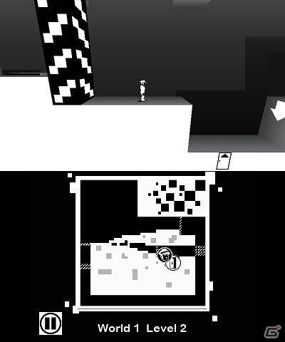 3DS「SHIFTING WORLD 白と黒の迷宮」2つのゲームモードやステージに用意されたアイテムを紹介―ゲームのポイントを押さえたプレイムービーも！の画像2