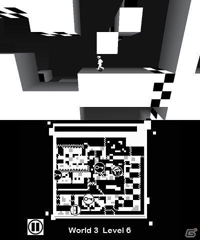 3DS「SHIFTING WORLD 白と黒の迷宮」2つのゲームモードやステージに用意されたアイテムを紹介―ゲームのポイントを押さえたプレイムービーも！の画像4