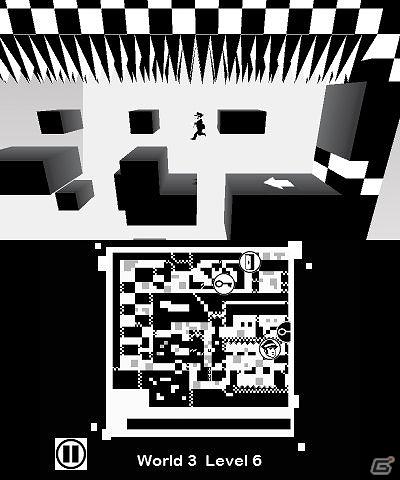 3DS「SHIFTING WORLD 白と黒の迷宮」2つのゲームモードやステージに用意されたアイテムを紹介―ゲームのポイントを押さえたプレイムービーも！の画像5