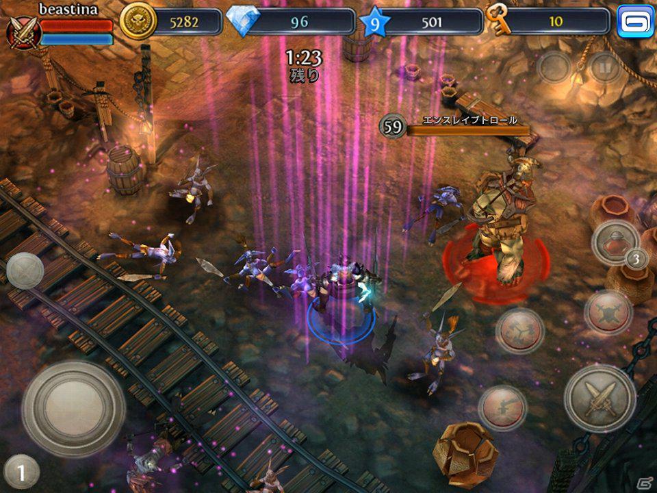 iPhone/iPod touch/iPad「Dark Quest 3」今月中にマルチプレイヤーモードを追加予定の画像3