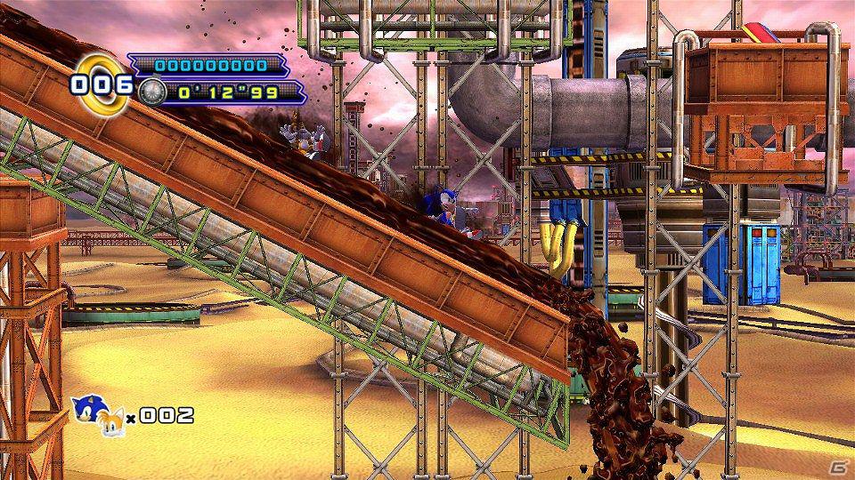 PS3/Xbox 360「ソニック・ザ・ヘッジホッグ4 エピソードII」配信日が5月16日に決定！エピソードI、IIが揃うとアンロックされる新ストーリー「エピソードメタル」を収録の画像2