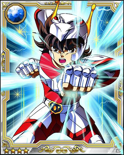 アニメ「聖闘士星矢」を題材としたソーシャルゲーム「聖闘士星矢 ギャラクシーカードバトル」が「Mobage」にて配信開始の画像4
