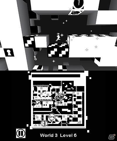 3DS「SHIFTING WORLD 白と黒の迷宮」公式サイトにて超高難易度のタイムアタックモードの情報を公開の画像2