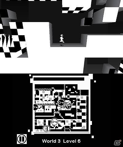 3DS「SHIFTING WORLD 白と黒の迷宮」公式サイトにて超高難易度のタイムアタックモードの情報を公開の画像3