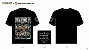 カプコンのゲームタイトルと新日本プロレスが協力タッグ！「コラボTシャツ」3種類の発売が決定の画像2