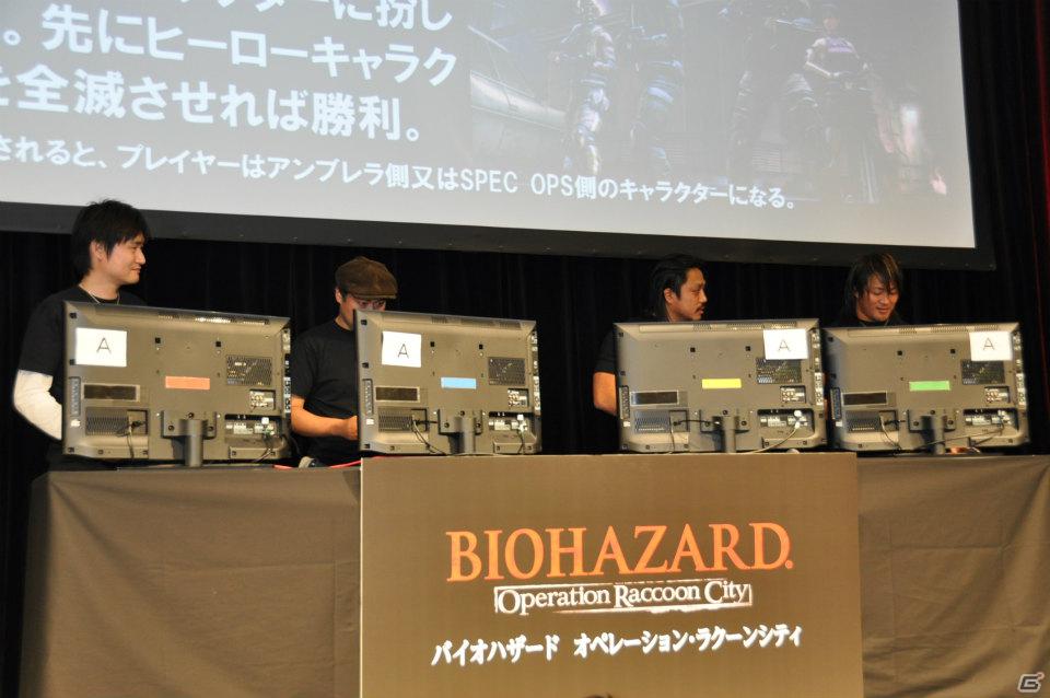 PS3/Xbox 360「バイオハザード オペレーション・ラクーンシティ」プレス大会に新日本プロレス棚橋選手＆後藤選手が乱入！？「SPEC OPS」ミッション配信やコラボ情報もの画像132