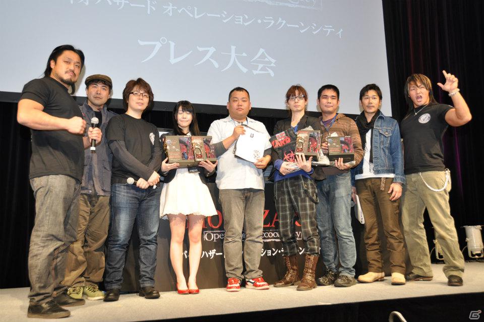 PS3/Xbox 360「バイオハザード オペレーション・ラクーンシティ」プレス大会に新日本プロレス棚橋選手＆後藤選手が乱入！？「SPEC OPS」ミッション配信やコラボ情報もの画像156