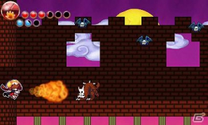 3DSダウンロードソフト「ブラッディヴァンパイア」4月25日配信決定―魔法と変身を駆使して古城を探検しようの画像4