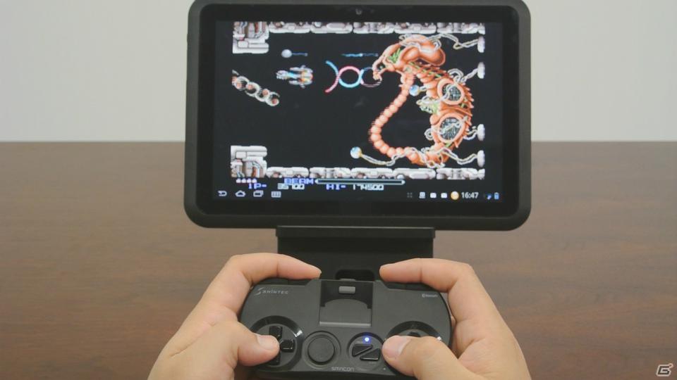 4月20日発売のAndroidスマートフォン向けゲーム専用コントローラ「SMACON」に「R-TYPE」が対応！プレイの操作感を紹介の画像4