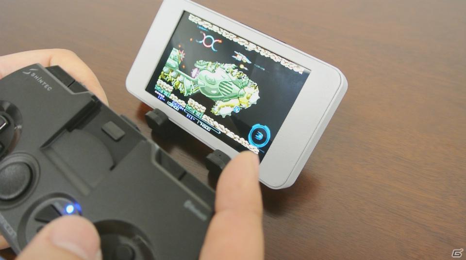 4月20日発売のAndroidスマートフォン向けゲーム専用コントローラ「SMACON」に「R-TYPE」が対応！プレイの操作感を紹介の画像5