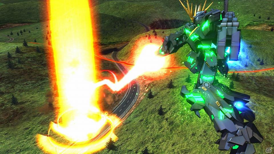 AC「機動戦士ガンダム エクストリームバーサス フルブースト」4月26日よりアップデート機体第1弾として「バンシィ」が参戦！の画像16
