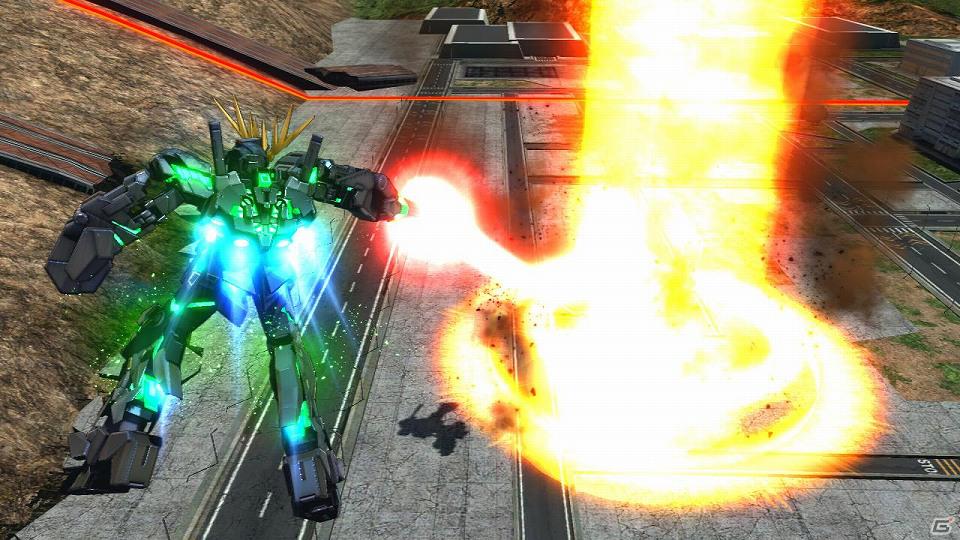 AC「機動戦士ガンダム エクストリームバーサス フルブースト」4月26日よりアップデート機体第1弾として「バンシィ」が参戦！の画像17