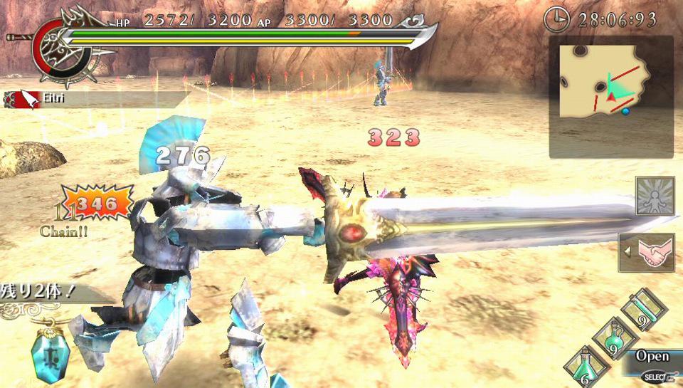 PS Vita「ラグナロク オデッセイ」大型アップデート第2弾の配信日が4月26日に決定！新ステージ「ソグラト砂漠」を舞台に新たなモンスターも登場の画像4