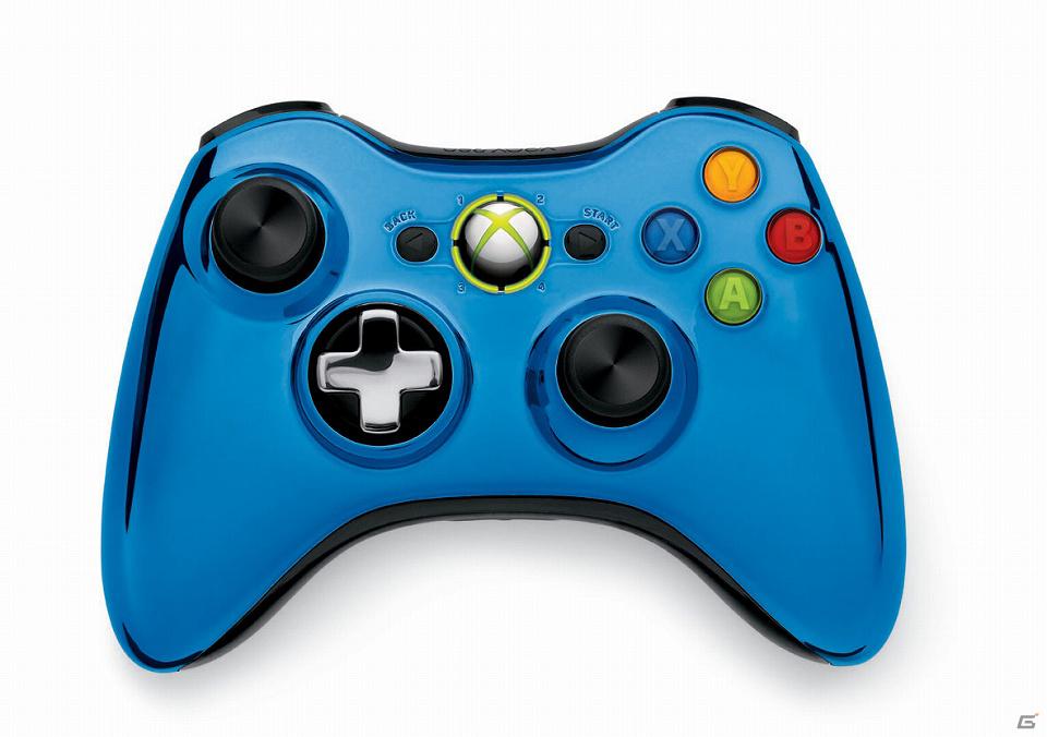 「Xbox 360 ワイヤレス コントローラー SE」クロームシリーズ3色が5月24日より5,775円で数量限定発売決定の画像1