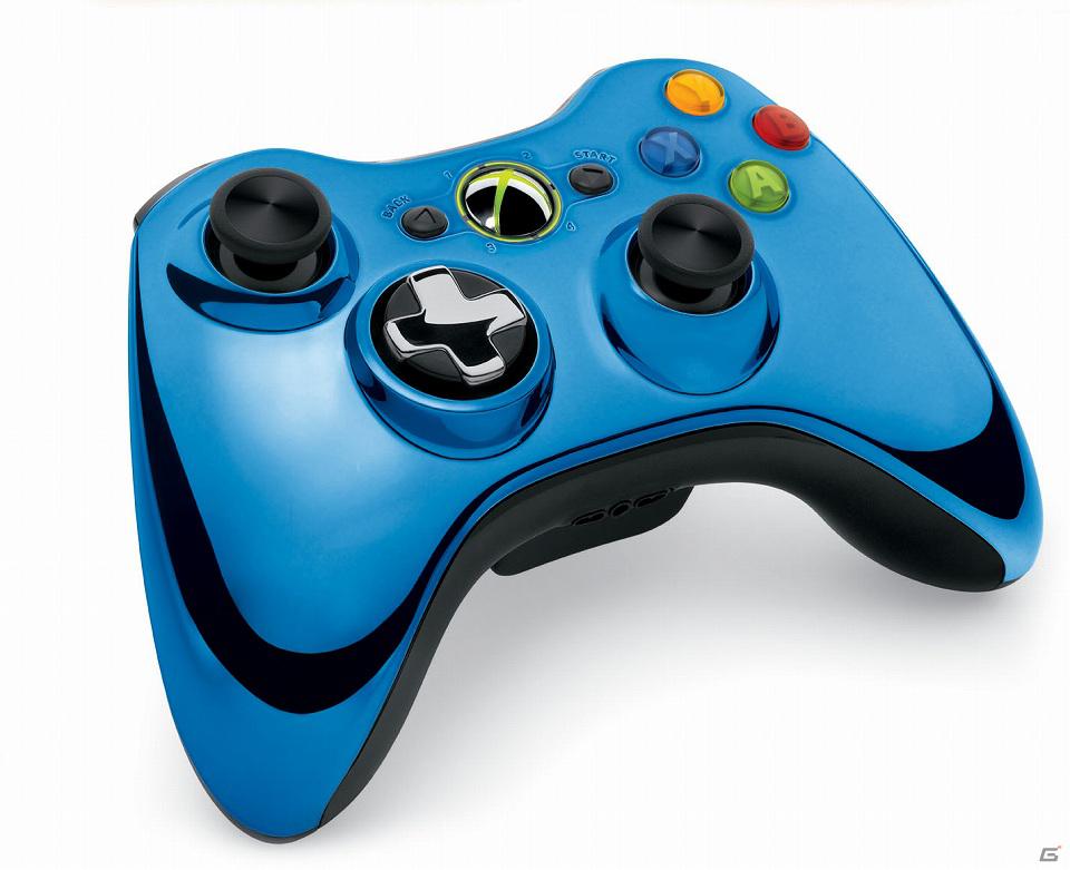 「Xbox 360 ワイヤレス コントローラー SE」クロームシリーズ3色が5月24日より5,775円で数量限定発売決定の画像3