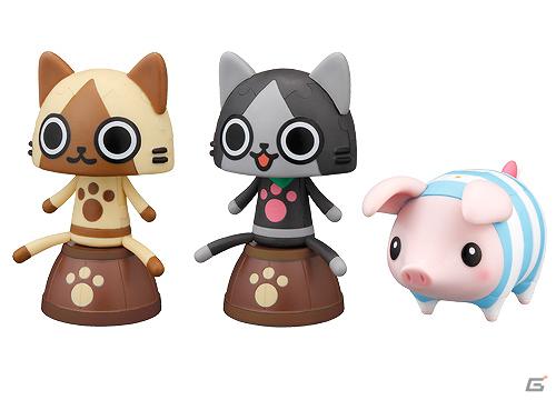 4月下旬より発売される「AIROU 缶バッジコレクション」などの「モンスターハンター」グッズを公開の画像3
