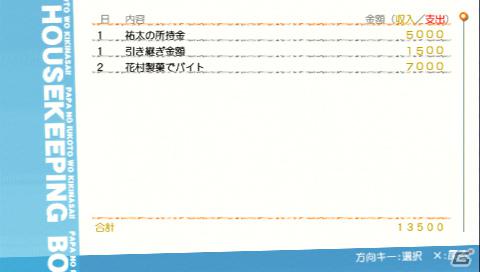 三姉妹のパパになってみました―PSP「ゲームでも、パパのいうことを聞きなさい！」のプレイインプレッションをお届け！の画像67