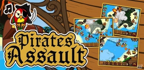 敵船からお宝を守るタワーディフェンスゲーム「パイレーツ アサルト」がDSiウェアで配信！の画像1