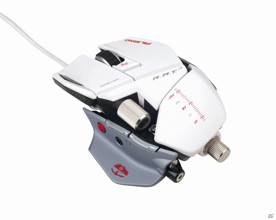 マッドキャッツ、ハイエンドゲーミングマウスCyborg R.A.T. 7の新色をアマゾン・ジャパン内Mad Catzショップで発売の画像1