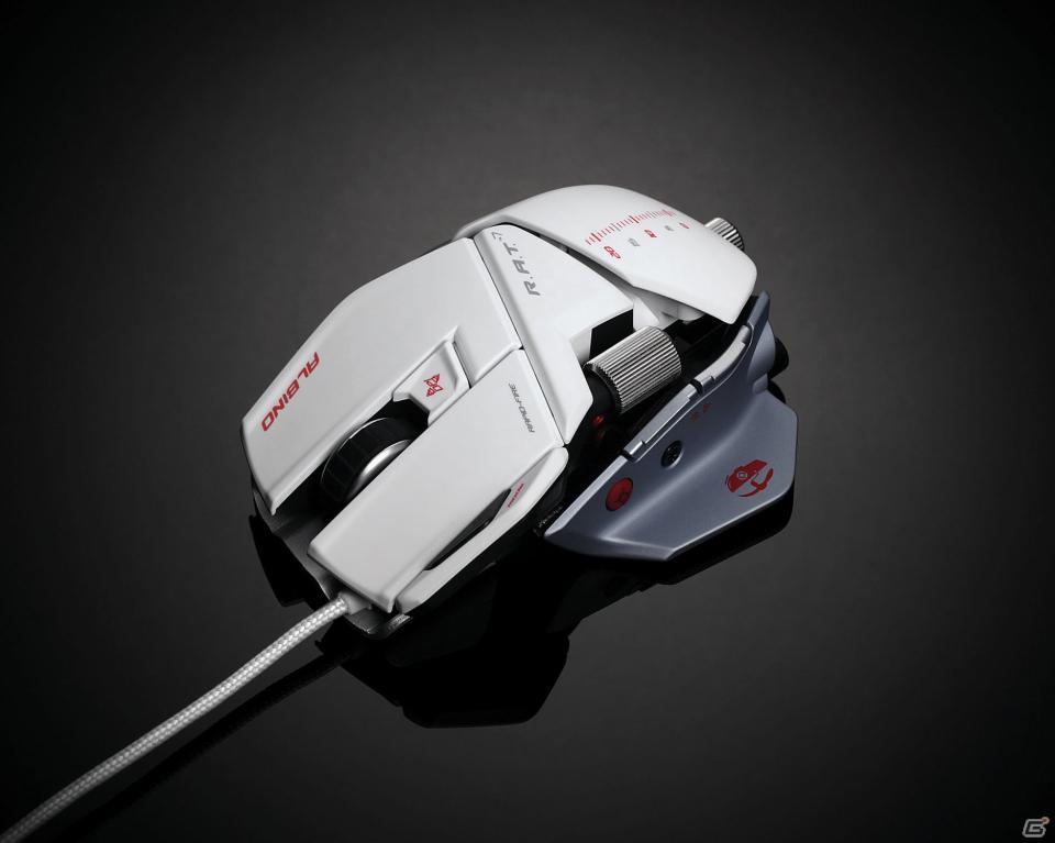マッドキャッツ、ハイエンドゲーミングマウスCyborg R.A.T. 7の新色をアマゾン・ジャパン内Mad Catzショップで発売の画像10
