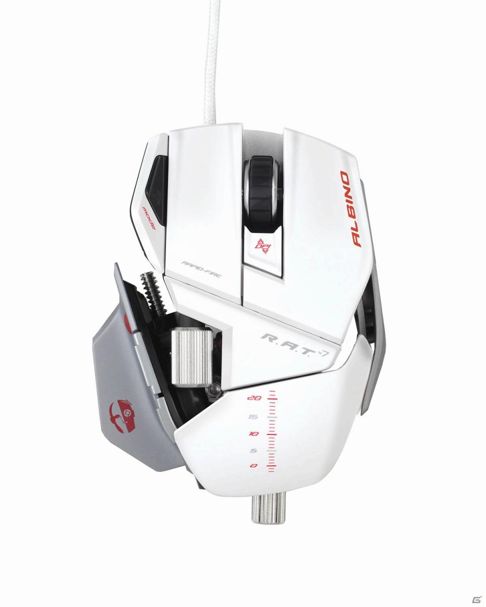 マッドキャッツ、ハイエンドゲーミングマウスCyborg R.A.T. 7の新色をアマゾン・ジャパン内Mad Catzショップで発売の画像2