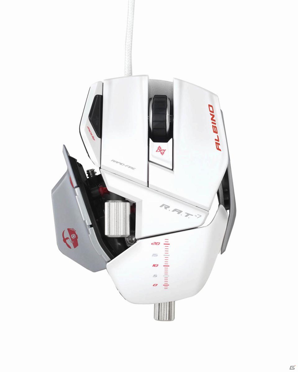 マッドキャッツ、ハイエンドゲーミングマウスCyborg R.A.T. 7の新色をアマゾン・ジャパン内Mad Catzショップで発売の画像3