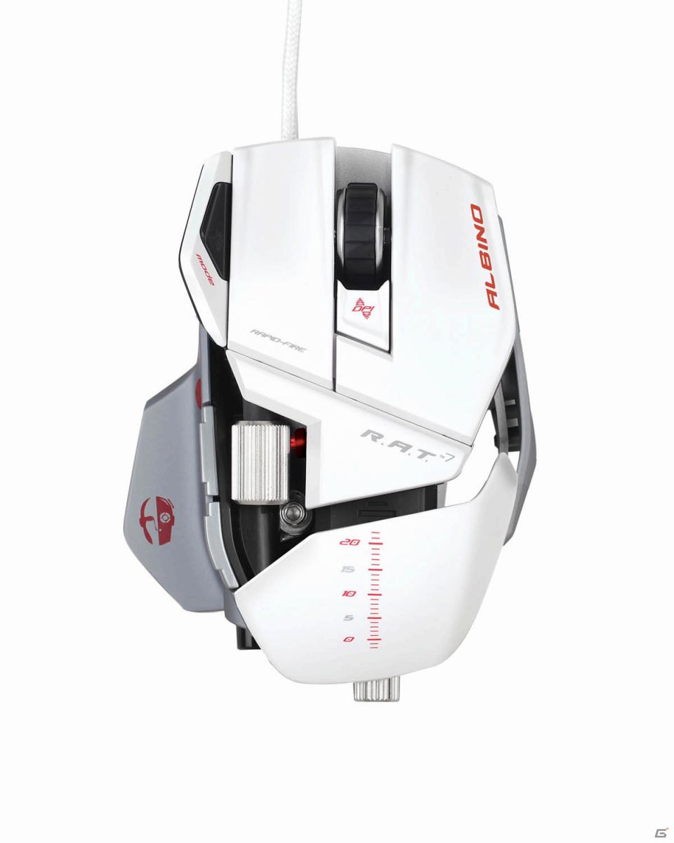 マッドキャッツ、ハイエンドゲーミングマウスCyborg R.A.T. 7の新色をアマゾン・ジャパン内Mad Catzショップで発売の画像5