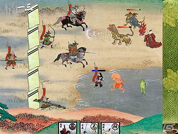 「源平大戦絵巻」の正統続編「百鬼大戦絵巻」がiPhone/iPod touch/iPad向けに配信！やり込み要素がアップした新マップシステムなど多くの新要素を搭載の画像4
