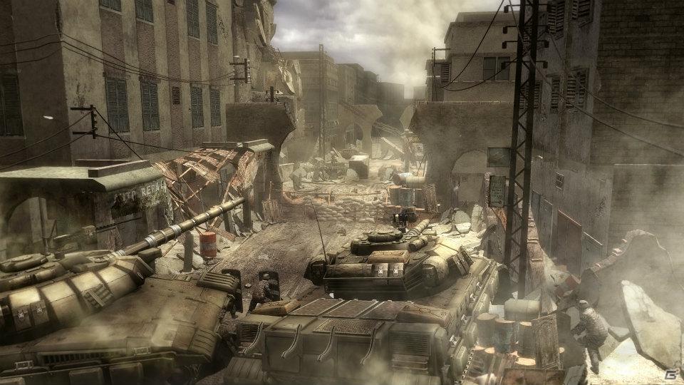 PS3/Xbox 360「DEAD OR ALIVE 5」最新ムービー＆画面写真が公開に―市街戦をモチーフにした「戦場」ステージで、「クリスティ」「バイマン」の壮絶な闘いをチェックしようの画像2