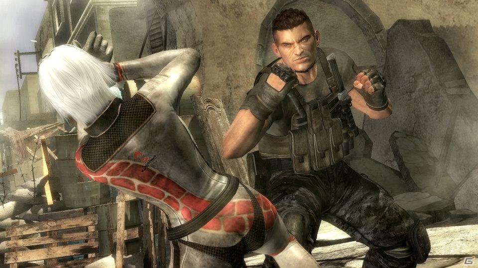 PS3/Xbox 360「DEAD OR ALIVE 5」最新ムービー＆画面写真が公開に―市街戦をモチーフにした「戦場」ステージで、「クリスティ」「バイマン」の壮絶な闘いをチェックしようの画像3