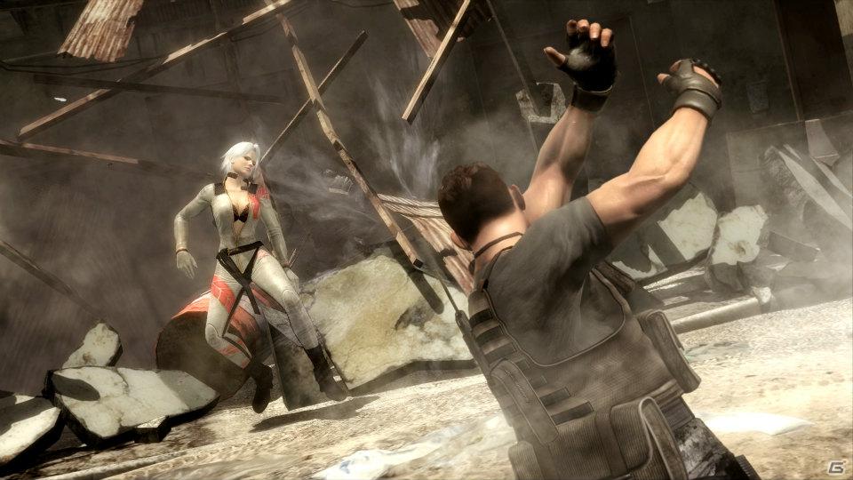 PS3/Xbox 360「DEAD OR ALIVE 5」最新ムービー＆画面写真が公開に―市街戦をモチーフにした「戦場」ステージで、「クリスティ」「バイマン」の壮絶な闘いをチェックしようの画像5