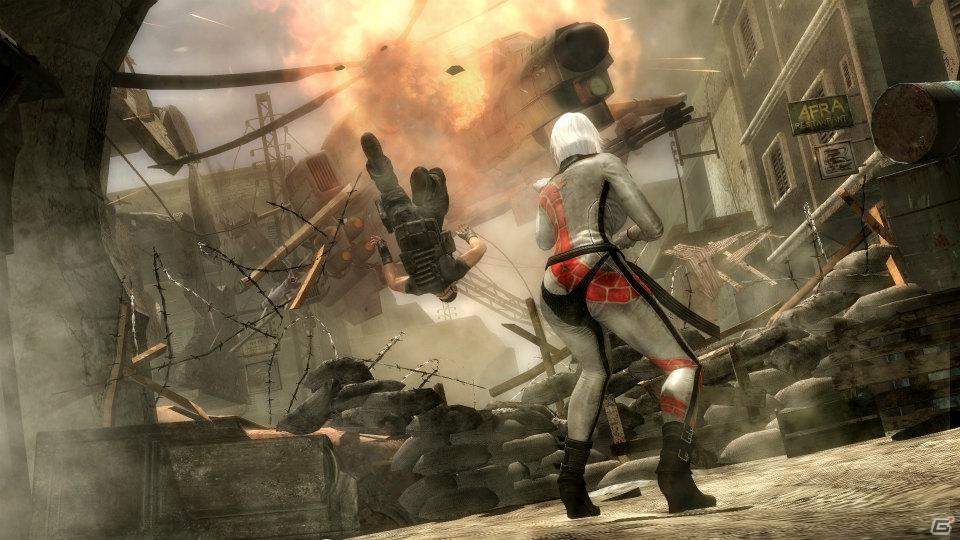 PS3/Xbox 360「DEAD OR ALIVE 5」最新ムービー＆画面写真が公開に―市街戦をモチーフにした「戦場」ステージで、「クリスティ」「バイマン」の壮絶な闘いをチェックしようの画像7