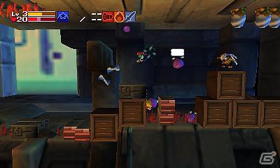 3DS「洞窟物語3D」オリジナル版から多数の新規要素を搭載して7月26日に発売！アクションの基本や登場キャラクターの情報をお届けの画像32