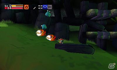 3DS「洞窟物語3D」オリジナル版から多数の新規要素を搭載して7月26日に発売！アクションの基本や登場キャラクターの情報をお届けの画像9