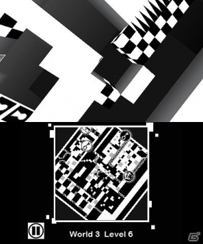 3DS「SHIFTING WORLD 白と黒の迷宮」公式サイトで、超難易度「タイムアタックモード」でのスーパープレイ動画を公開の画像5
