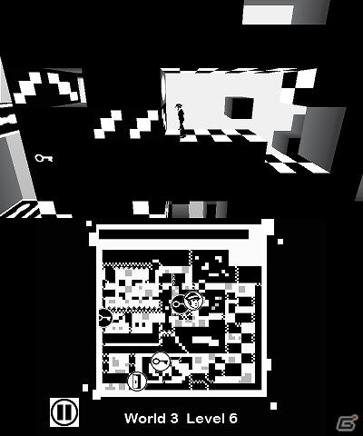 3DS「SHIFTING WORLD 白と黒の迷宮」公式サイトで、超難易度「タイムアタックモード」でのスーパープレイ動画を公開の画像3
