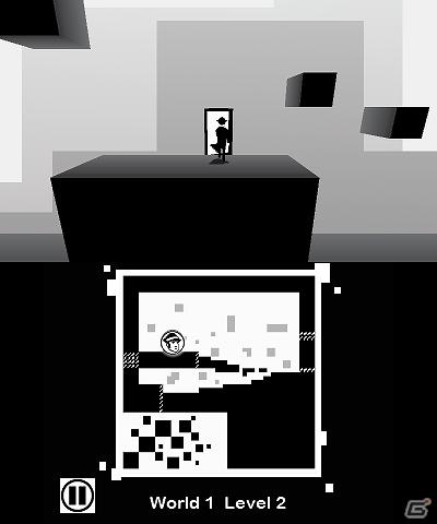 3DS「SHIFTING WORLD 白と黒の迷宮」公式サイトで、超難易度「タイムアタックモード」でのスーパープレイ動画を公開の画像6