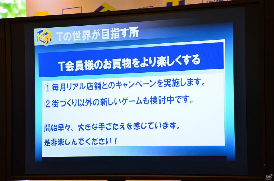 鈴木奈々さんがオリジナルの街を披露！Tカードと連動した新ソーシャルゲーム「Tの世界」プレス発表会の模様をお届けの画像7