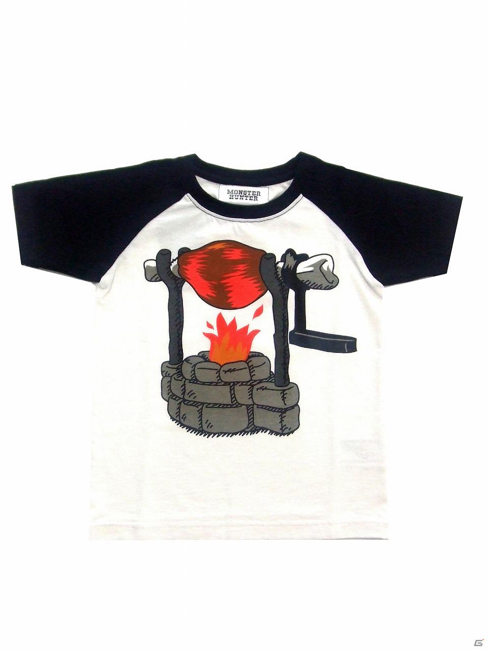 カプコン、「モンスターハンター キッズTシャツ」をRight-onにて限定発売！リオレウスやおなじみの肉焼きをモチーフにしたデザインが登場の画像4