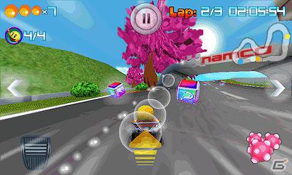 「パックマン」のカーレースゲーム「パックマン カート ラリー」がWindowsPhone向けに配信開始の画像4