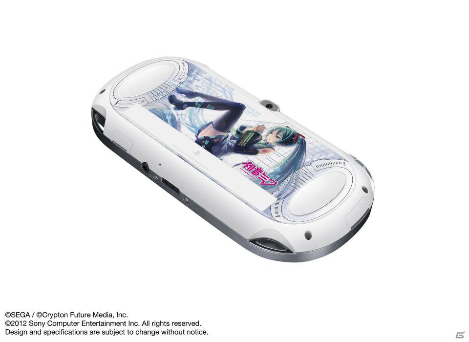 PS Vita本体と「NEXT HATSUNE MIKU Project DIVA（仮称）」「メモリーカード 4GB」をセットにした「PlayStation Vita 初音ミク Limited Edition」が数量限定で8月30日より発売の画像1