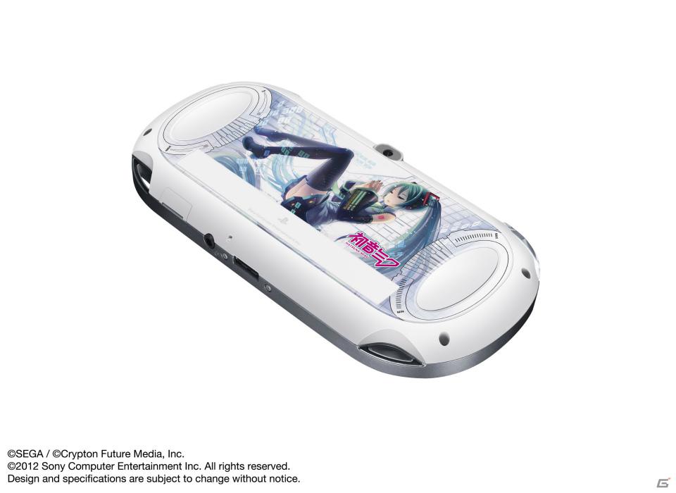 PS Vita本体と「NEXT HATSUNE MIKU Project DIVA（仮称）」「メモリーカード 4GB」をセットにした「PlayStation Vita 初音ミク Limited Edition」が数量限定で8月30日より発売の画像3