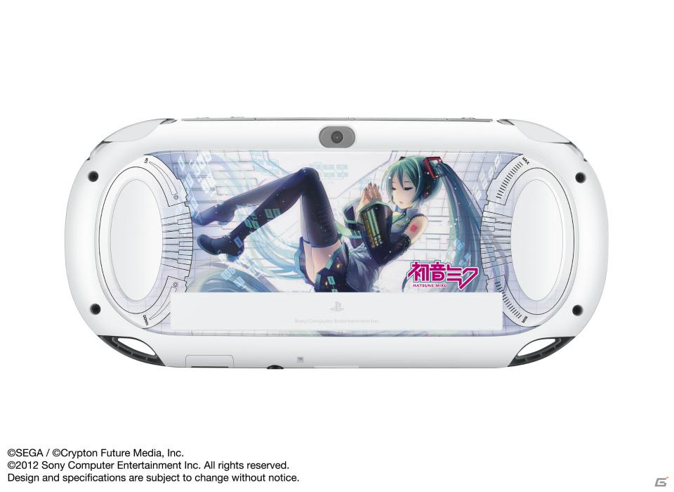 PS Vita本体と「NEXT HATSUNE MIKU Project DIVA（仮称）」「メモリーカード 4GB」をセットにした「PlayStation Vita 初音ミク Limited Edition」が数量限定で8月30日より発売の画像4