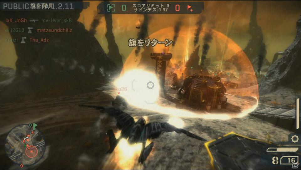 PS3「STARHAWK」建造しながら戦う爽快感、ホークで空間を駆ける快感は病みつきに！ゲーム紹介＆パブリックβミニレポートの画像40