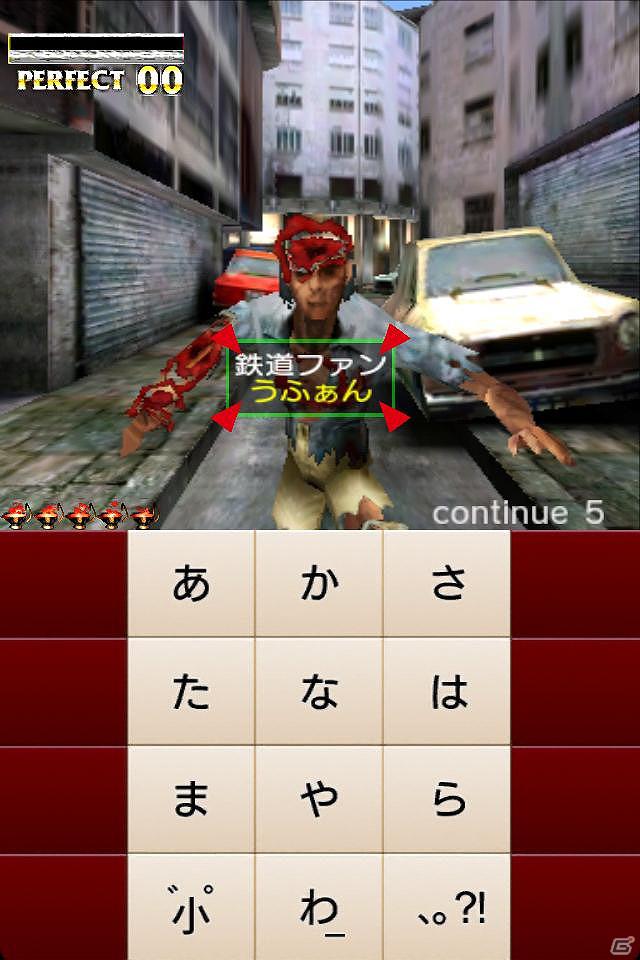 iPhone「ゾンビ打 FLICK OF THE DEAD」配信開始―フリック入力でゾンビを撃破しようの画像2