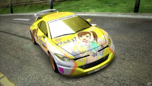 PS Vita「リッジレーサー」5月10日＆17日配信のダウンロードコンテンツ情報を公開―「アイドルマスター」EXカラーの雪歩や美希が登場の画像2
