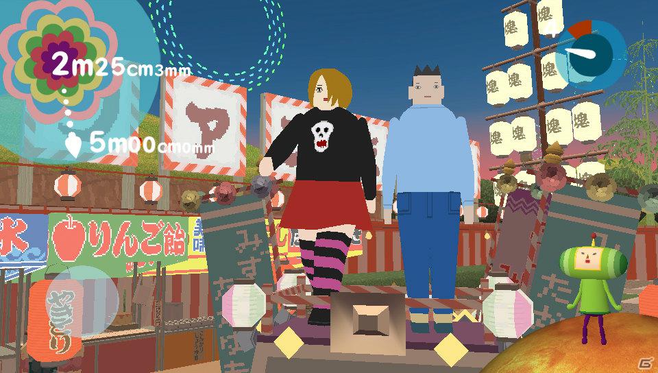 PS Vita「塊魂 ノ・ビ～タ」みずしな孝之氏や「うさぎドロップ」とのコラボが実現したDLCミッション「塊ファンまつり」が5月24日配信！の画像2