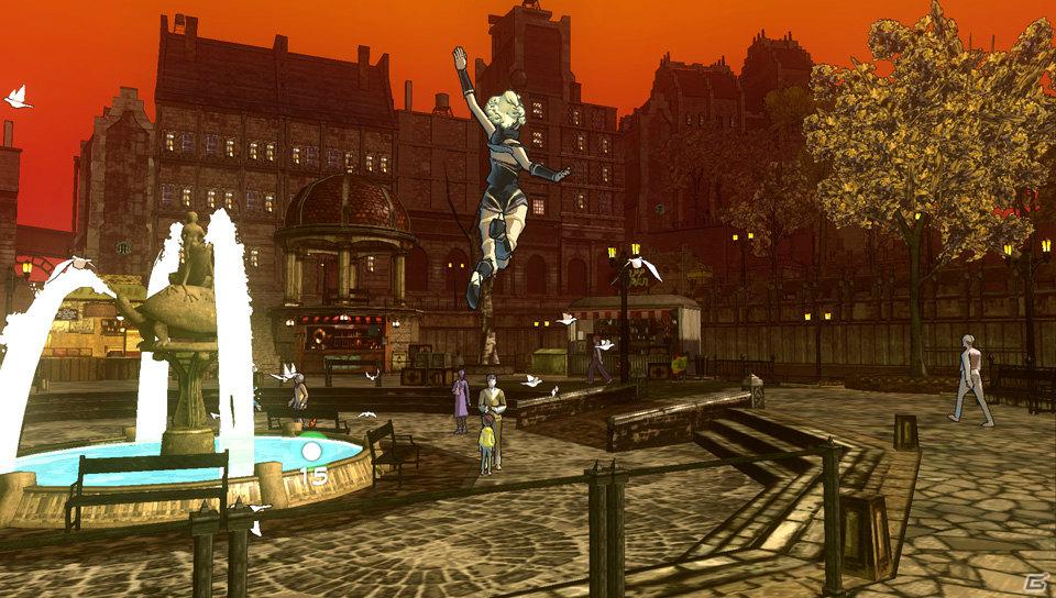 早見あかりさんが空から落ちる！？PS Vita「GRAVITY DAZE/重力的眩暈：上層への帰還において、彼女の内宇宙に生じた摂動」新CMが5月12日放送開始の画像14